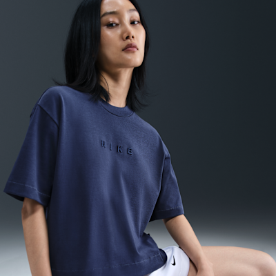 나이키 스포츠웨어 여성 박시 반팔 티셔츠