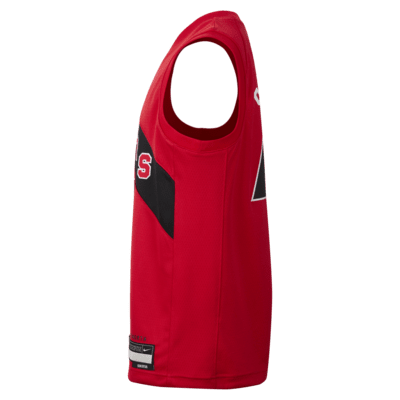 Pascal Siakam Toronto Raptors Icon Edition 2022/23-Nike Dri-FIT NBA Swingman-trøje til større børn