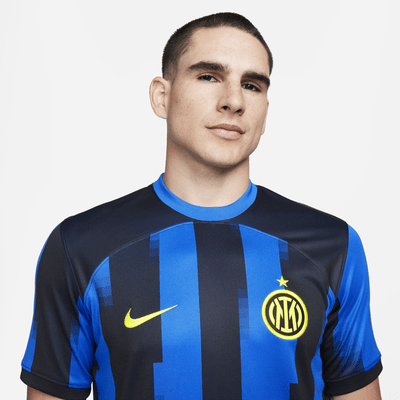 Jersey de fútbol Nike Dri-FIT del Inter de Milán local 2023/24 Stadium para hombre