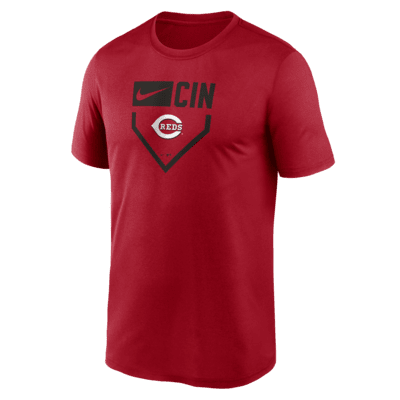 Мужская футболка Cincinnati Reds Home Plate Icon Legend