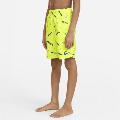 Nike Logofetti Big Kids' (Boys') 8" Swim Trunks