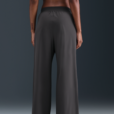 Pants Dri-FIT de tiro alto de pierna holgada y amplia para mujer Nike 24.7 PerfectStretch