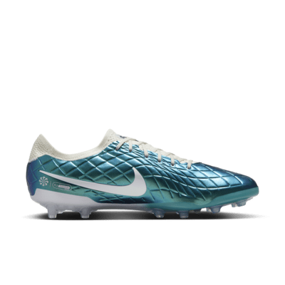 Chaussure de foot basse à crampons Nike Tiempo Emerald Legend 10 Elite AG-Pro