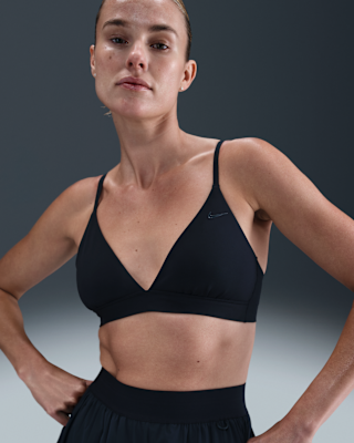Женские  Nike Form Light-Support Non-Padded Triangle Sports Bra