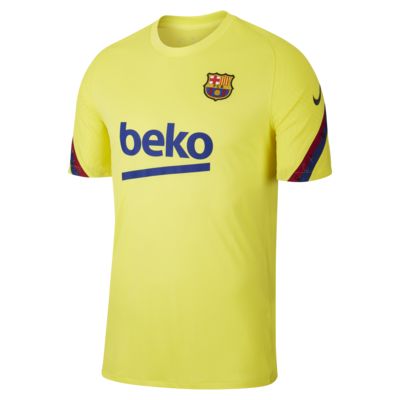 Haut de football à manches courtes FC Barcelona Strike pour Haut à manches courtes Enfant Nike FC Barcelone 201920