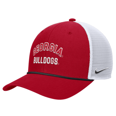 Gorra de rejilla universitaria con cierre a presión Nike Georgia