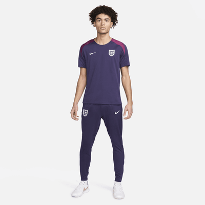 England Strike Nike Dri-FIT kortermet strikket fotballoverdel til herre