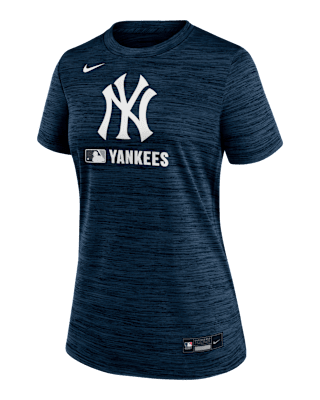 Женская футболка New York Yankees Authentic Collection Velocity Nike Dri-FIT MLB