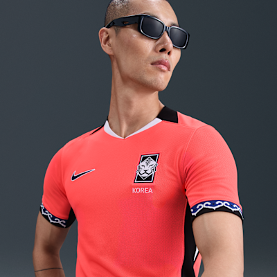 대한민국 2025 스타디움 홈(여자팀) 남성 나이키 드라이 핏 축구 레플리카 저지