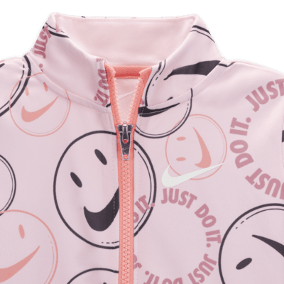 Nike Smiley Swoosh Printed Tricot Set Baby Tracksuit