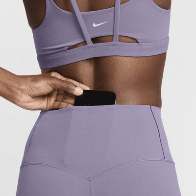 Shorts de ciclismo de cintura alta de 13 cm con sujeción suave para mujer Nike Zenvy