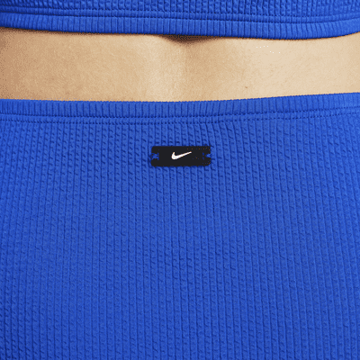 Parte inferior de traje de baño con cintura alta para mujer Nike