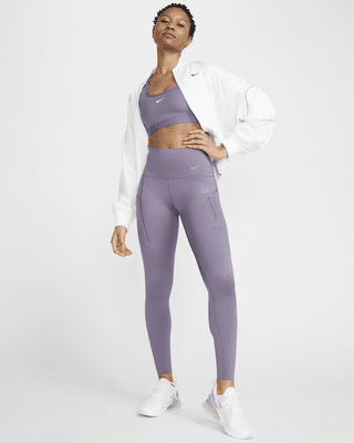 Женские тайтсы Nike Go Firm-Support High-Waisted Full-Length Leggings with Pockets