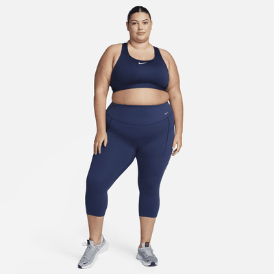 Bra deportivo con almohadillas para mujer (talla grande) Nike Swoosh Medium Support
