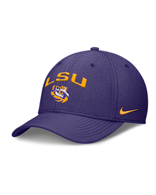 Мужские  LSU On-Field Rise Swoosh Nike Dri-FIT College Hat