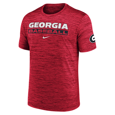 Georgia Bulldogs Velocity Baseball Wordmark Stack