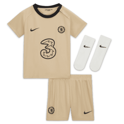 Chelsea F.C. 2022/23 Third Baby/Toddler Nike Football Kit. Nike BE