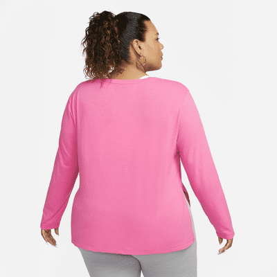 Nike Yoga Dri-FIT Women's Long-Sleeve Top (Plus Size)