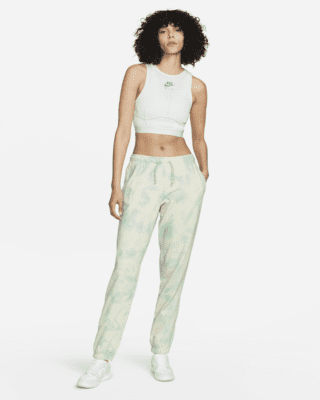 women's nike sportswear midrise drawstring cuff pants