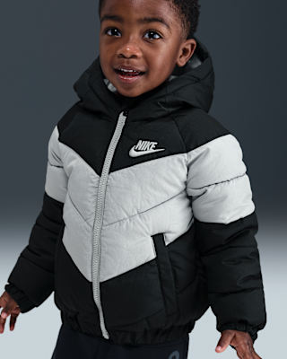 Детская куртка Nike Toddler Hooded Chevron Puffer