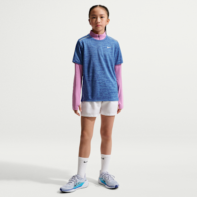 Κοντομάνικη μπλούζα Nike Miler Dri-FIT για μεγάλα παιδιά