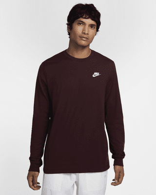 Мужская футболка Nike Sportswear Club Long-Sleeve