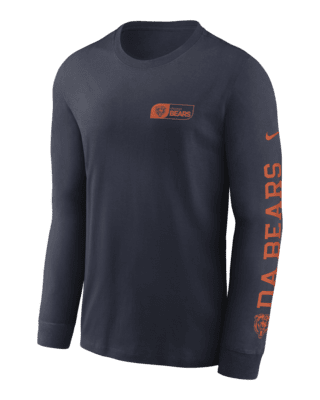 Мужская футболка Chicago Bears All Out Nike NFL Long-Sleeve