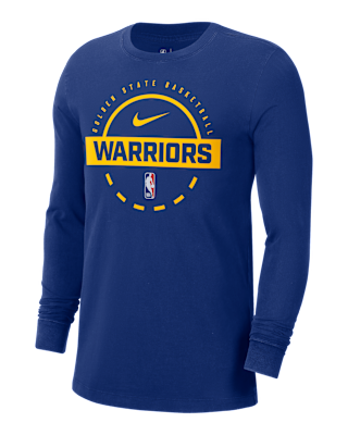 Мужская футболка Golden State Warriors Nike NBA Practice Long-Sleeve