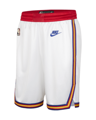 Мужские шорты Golden State Warriors 2024/25 Hardwood Classics Nike Dri-FIT NBA Swingman Shorts