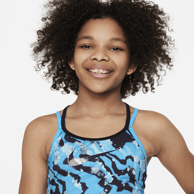 Nike Older Kids' (Girls') T-Crossback Midkini Swim Set. Nike UK