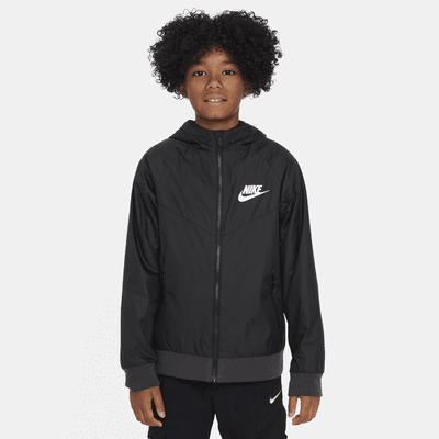 Nike Sportswear Windrunner Kapüşonlu Genç Çocuk Ceketi