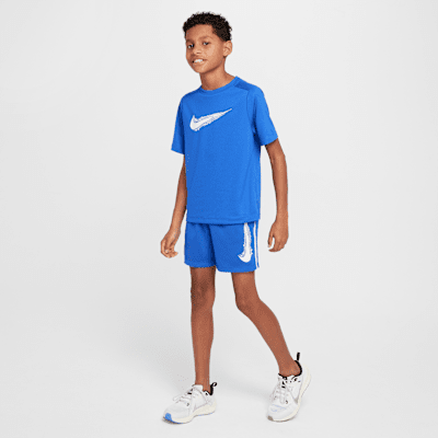 Nike Multi Older Kids' (Boys') Dri-FIT Short-Sleeve Top