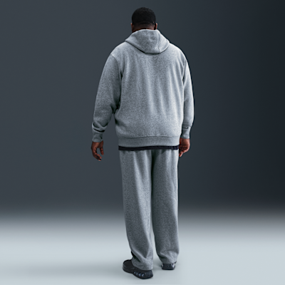 Nike Club fleecehoodie met rits voor heren