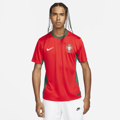 Koninklijke familie Correctie dwaas Portugal 2023 Stadium Thuis Nike Dri-FIT voetbalshirt voor heren. Nike BE