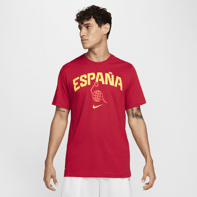 Spain Men's Nike Basketball T-Shirt