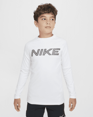 Подростковые  Nike Pro Warm Big Kids' (Boys') Dri-FIT Long-Sleeve Training Top для тренировок