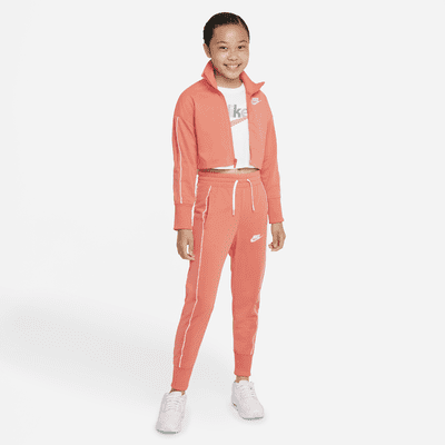 Nike Sportswear Big Kids' (Girls') High-Waisted Tracksuit