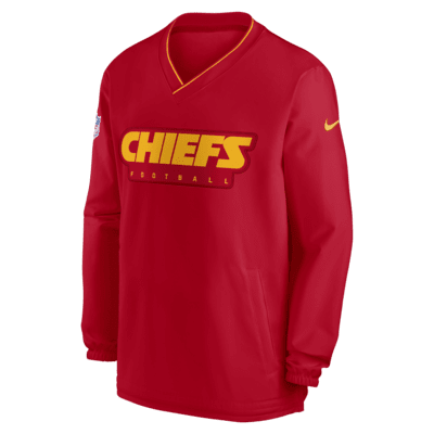 Kansas City Chiefs Sideline Men's Nike NFL Long-Sleeve Windshirt