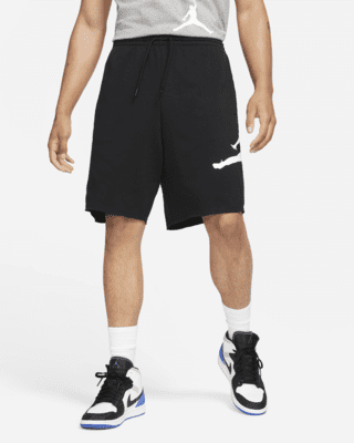 grey jordan fleece shorts