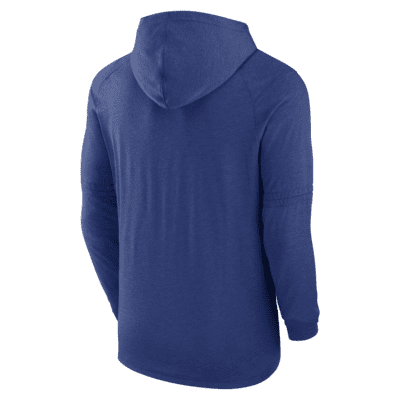 Men's Nike Royal Toronto Blue Jays Logo Therma Performance Pullover Hoodie