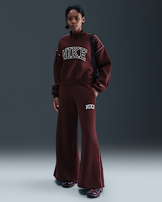 Женские  Nike Sportswear Phoenix Fleece Wide-Leg Sweatpants