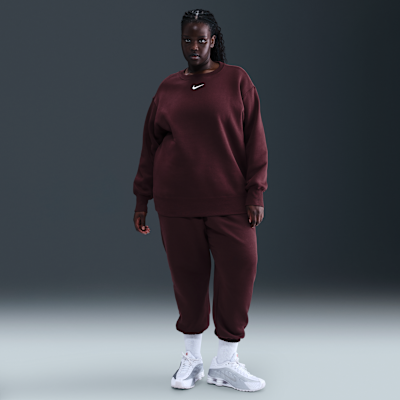 Nike Sportswear Phoenix Fleece Women's Oversized Crew-Neck Sweatshirt (Plus Size)