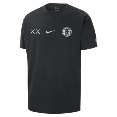 T-shirt Nike NBA Courtside Max90 Brooklyn Nets 2023/24 City Edition pour homme