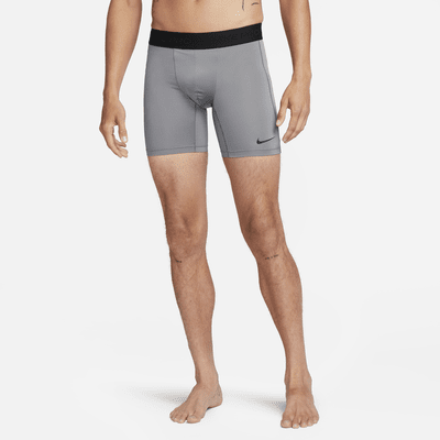 Nike Mens Dri-Fit Yoga Training Compression Shorts M Grey