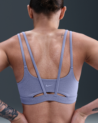 Женские  Nike Zenvy Strappy Light-Support Padded Sports Bra