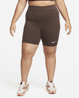 Nike Go Women's Firm-Support High-Waisted 8 Biker Shorts with Pockets  (Plus Size).