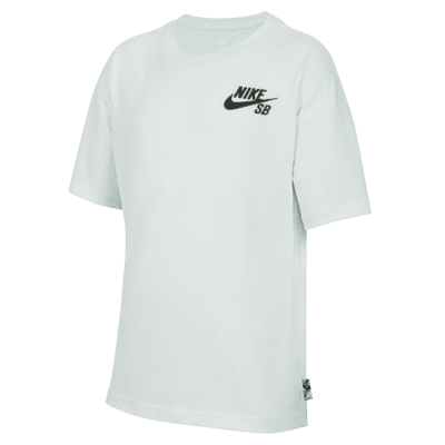 เสื้อยืดสเก็ตบอร์ดเด็กโต Nike SB