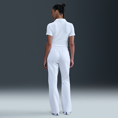 Pants de tenis de tiro medio para mujer NikeCourt Heritage Windrunner