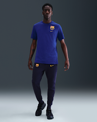 Мужские спортивные штаны FC Barcelona Tech Nike Soccer Fleece Joggers
