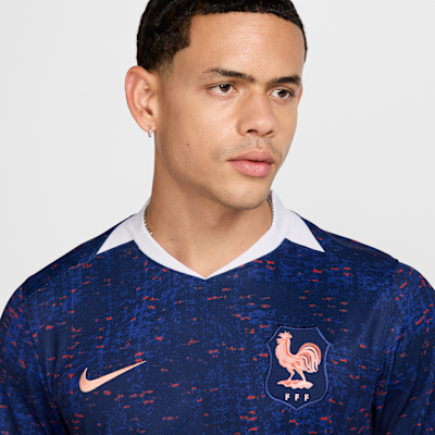 FFF 2025 Stadium Home (Women's Team) Men's Nike Dri-FIT Soccer Replica Jersey